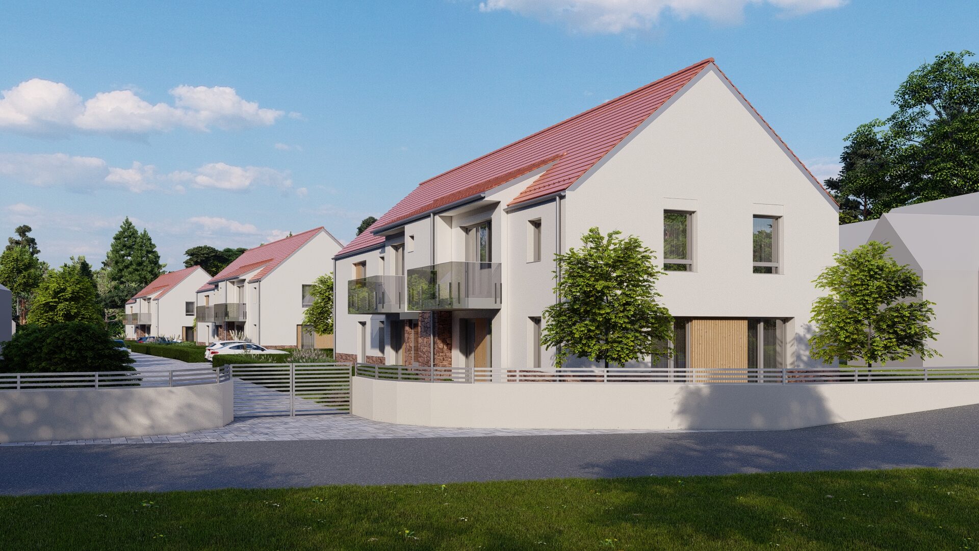 V114 projekt – madártávlati látványterv, Balatonalmádi